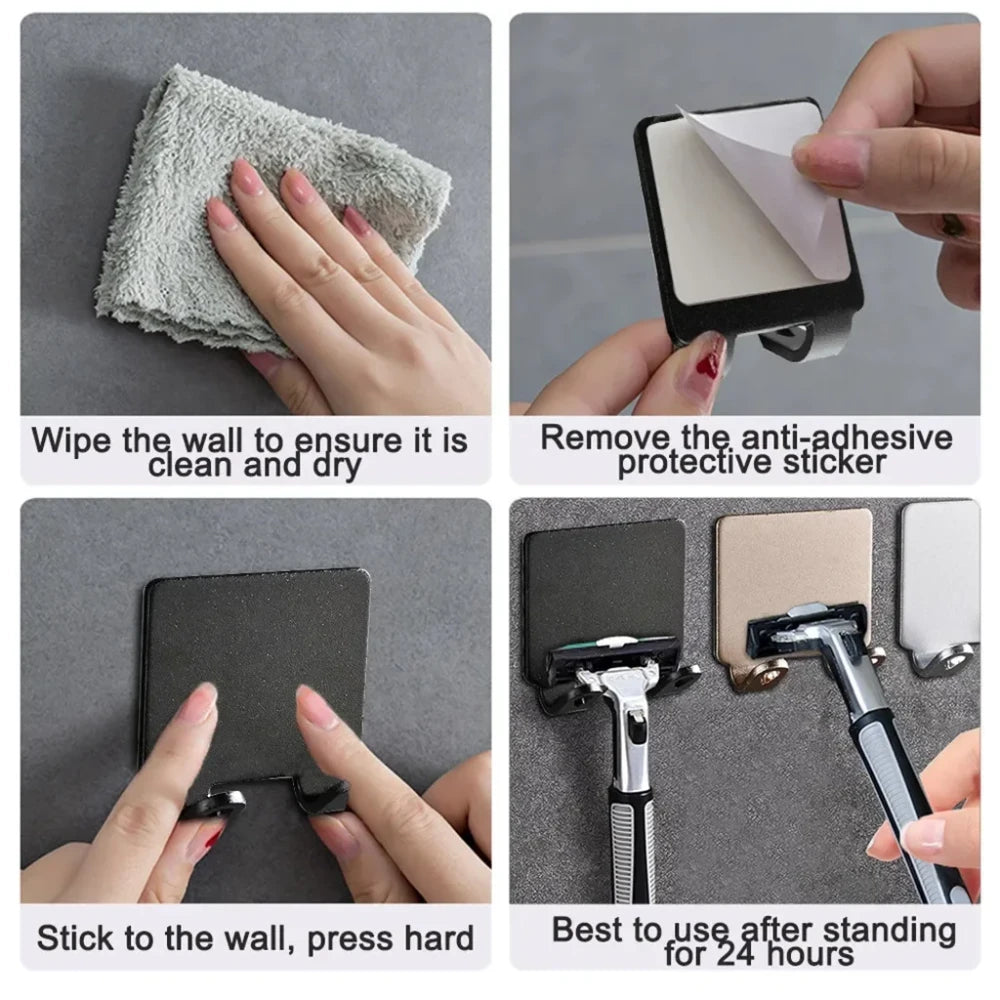 Stainless Steel Razor Holder Hook