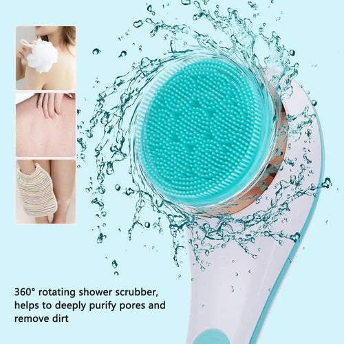 Electric Bath Brush Back Scrubber