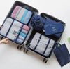 Travel Packing Cubes - 6 & 7 Piece Luggage Organizer Set