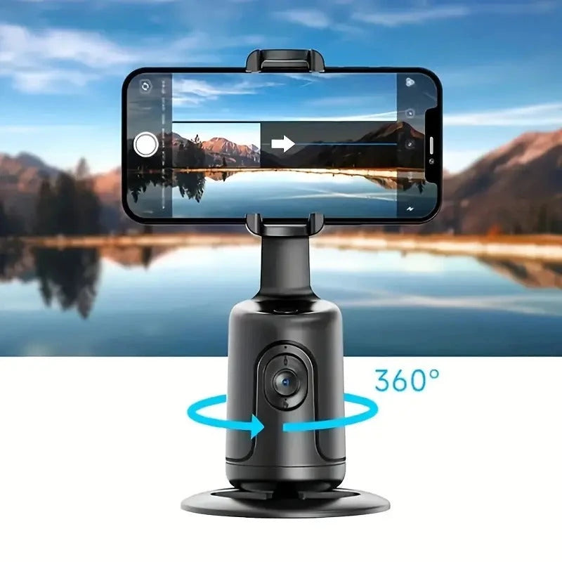 360° Smart Auto-Tracking Phone Stand