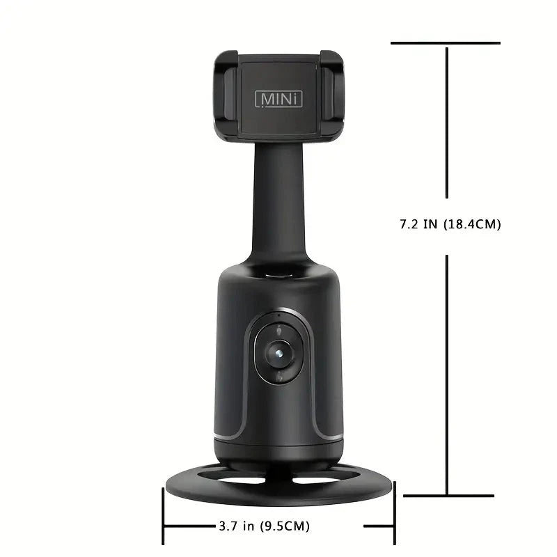 360° Smart Auto-Tracking Phone Stand
