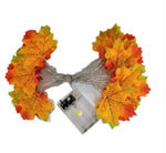 Cozy Autumn Maple Leaf String Lights