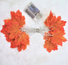 Cozy Autumn Maple Leaf String Lights