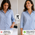 Portable Travel Garment Steamer – Compact Handheld Clothes Steamer