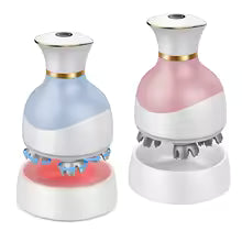 Electric Cordless Head Scalp Massager with 4 Kneading Heads